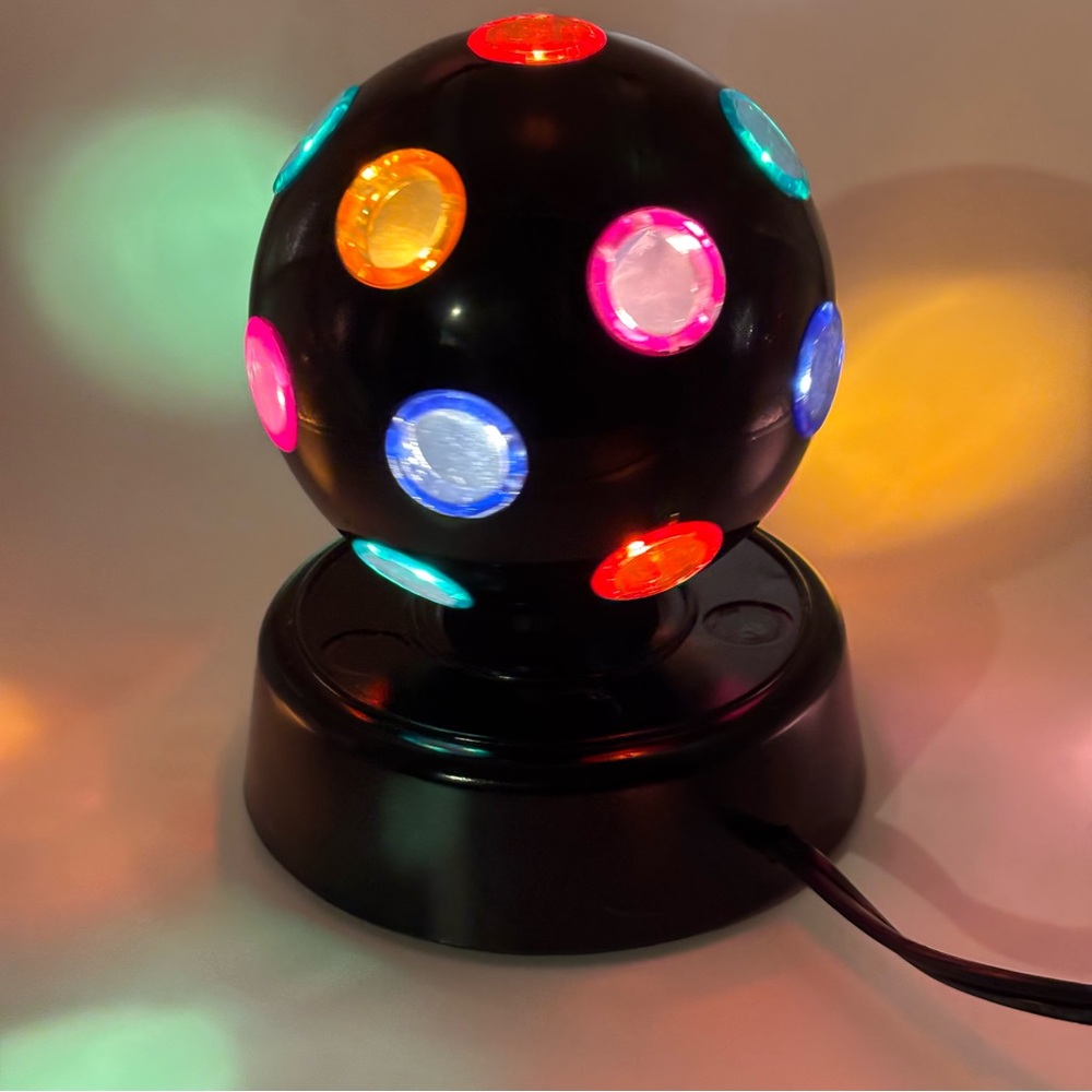 Colorful Rotating Disco Ball Light Pary Light